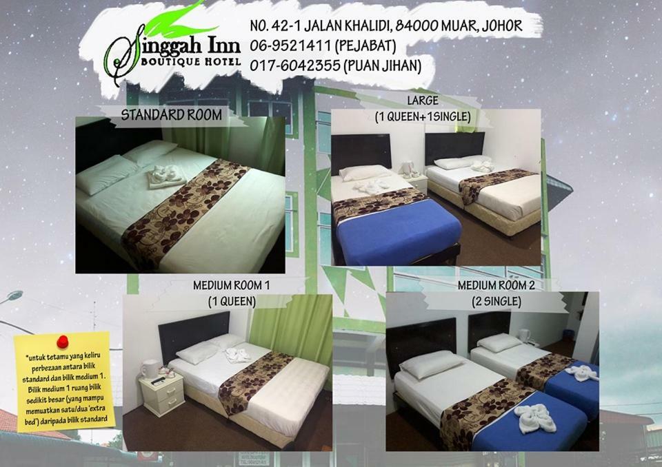 Hotel Singgah Inn Muar Exteriör bild